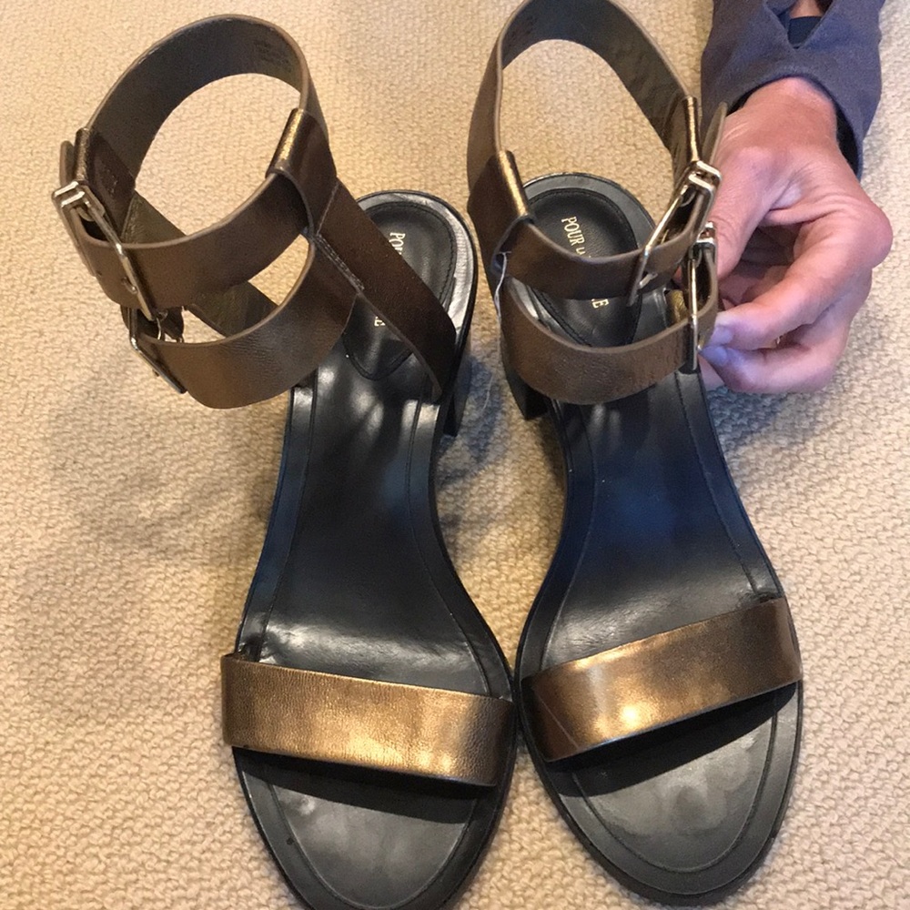 Pour la Victoire Strappy Sandals
